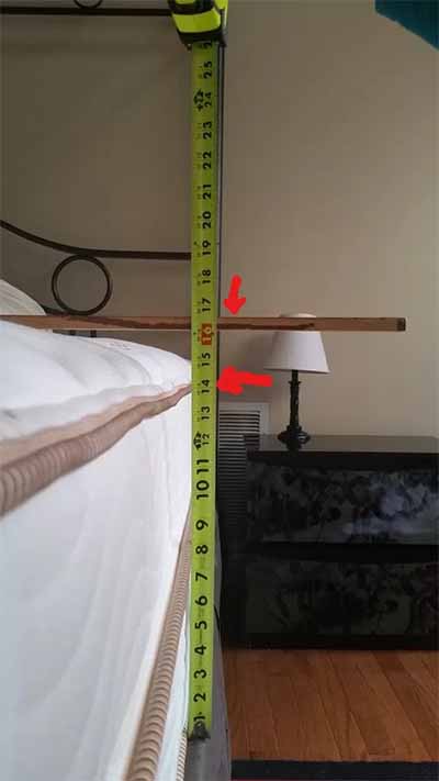Measure A Mattress For Cover, How To Measure Bed Frame Height